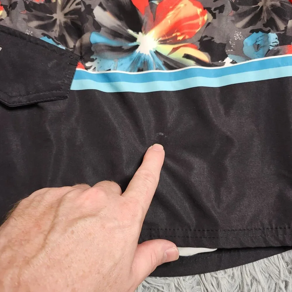 Zeroxposur Board Shorts Mens Size‎ XL Lined Swim Surfing Swimming Beach Pockets